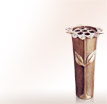 Vase für ein Grab Syrinx: Grabvase mit Einsatz