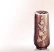 Vase für ein Grab Rhodeia: Grabvase mit Plastik Einsatz