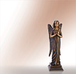 Grabengel Angelo Bernadette: Engel Bronzefiguren