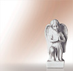 Engel Skulpturen Angelo Pacifico: Klassische Engel Steinfiguren