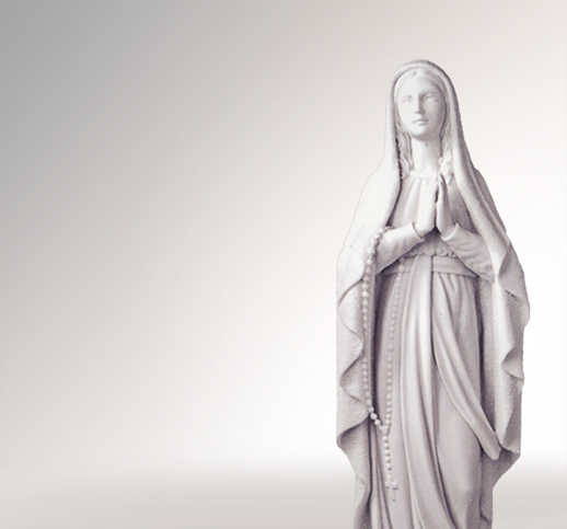 Vergine Del Carmine Madonna Skulpturen aus Stein