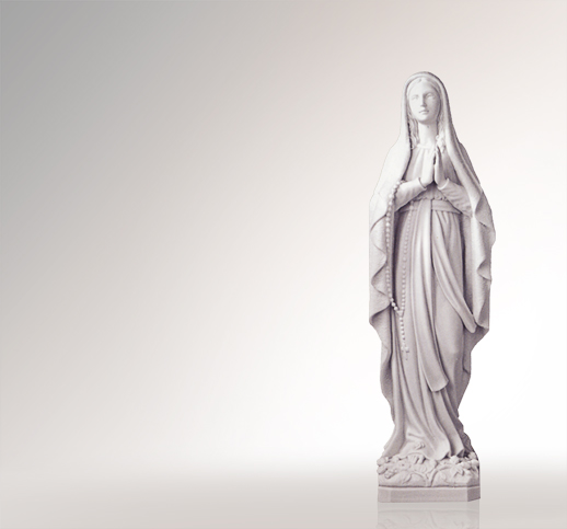 Vergine Del Carmine Madonna Skulpturen aus Stein