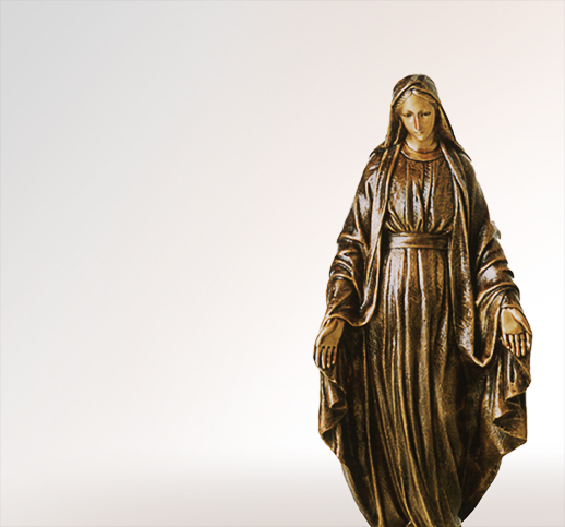 Madonna Classico Maria Bronzefiguren