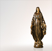 Bronzefigur Madonna Madonna Classico: Maria Bronzefiguren
