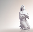 Marienfigur aus Stein Madonna Colomba: Steinfiguren Madonna