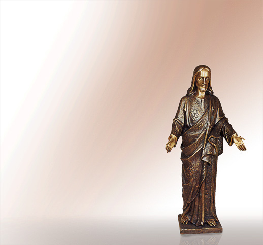 Segnender Christus Jesus aus Bronze