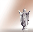Steinfigur Jesus Segnender Jesus: Jesus Figur aus Stein
