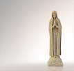 Madonna Grabfigur Madonna Vergine: Madonnafiguren aus Stein - Maria Statuen