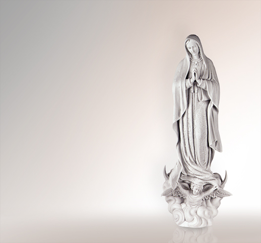 Madonna Di Guadalupe Maria Steinfiguren