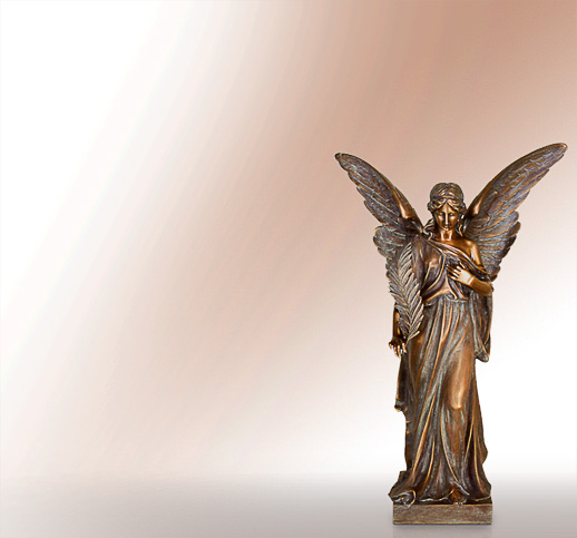 Angelo Maestoso Engel Figur aus Bronze