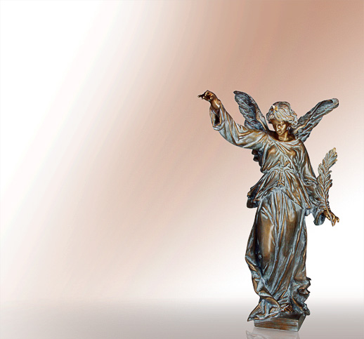 Angelo Icona Engel Skulpturen aus Bronze
