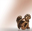 Engelskulpturen Angelo Gara: Moderne Engelfiguren aus Bronze