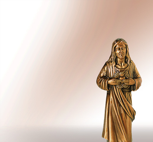 Jesus Divino Jesusfiguren aus Bronze - Grabfiguren