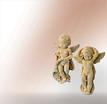 Engelfiguren Il Piacere: Klassische Engel Steinfigur