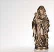 Madonna Grabfigur Maria die Liebevolle: Mariaskulpturen aus Bronze