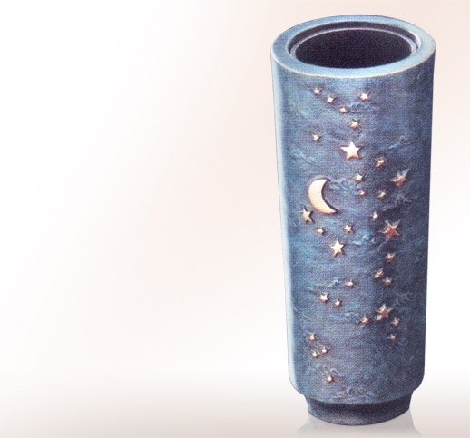 Endymia Vasen für ein Grab aus Bronze