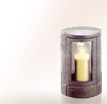 Grablampe Proteus: Grablicht in Bronze