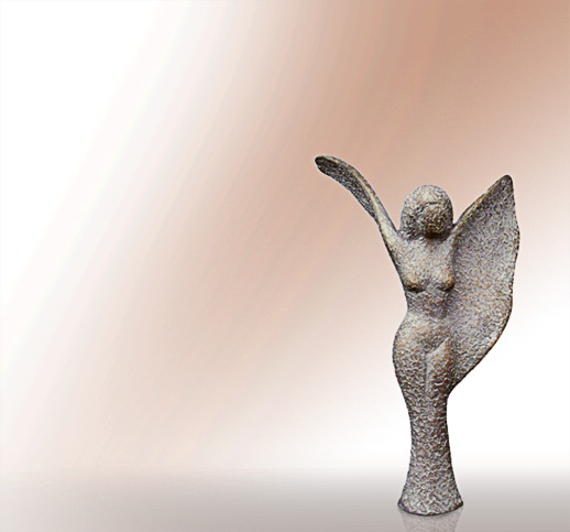 Angelo Balerino Engel Skulptur aus Bronze