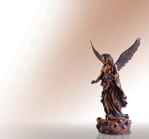 Angelo Liberta Bronzefiguren Engel