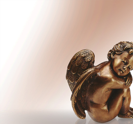 Angelo Gara Moderne Engelfiguren aus Bronze