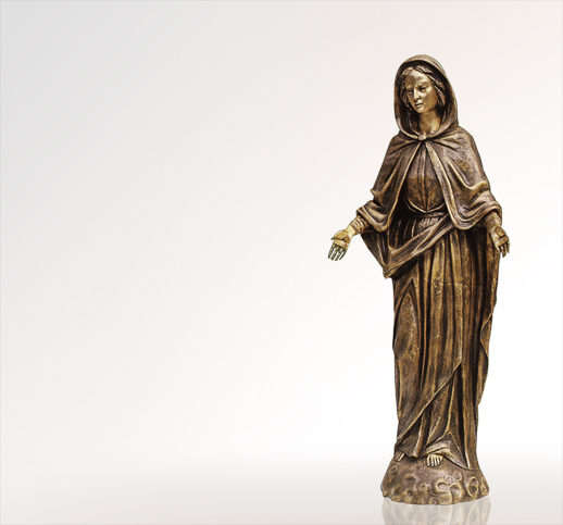 Maria die Zärtliche Madonna Skulpturen aus Bronze