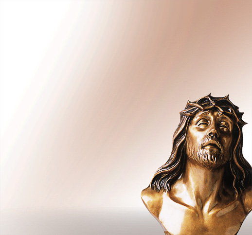 Jesus Vittima Jesus Bronzefigur - Christus Bronzefigur