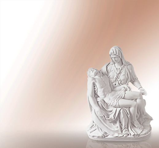Pieta Michelangelo Jesus Steinfigur - Christus Steinfigur
