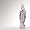 Madonna Steinfiguren Madonna Di Lourdes: Madonna Figuren aus Stein